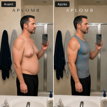 APLOMB™ | Débardeur de compression pectorale